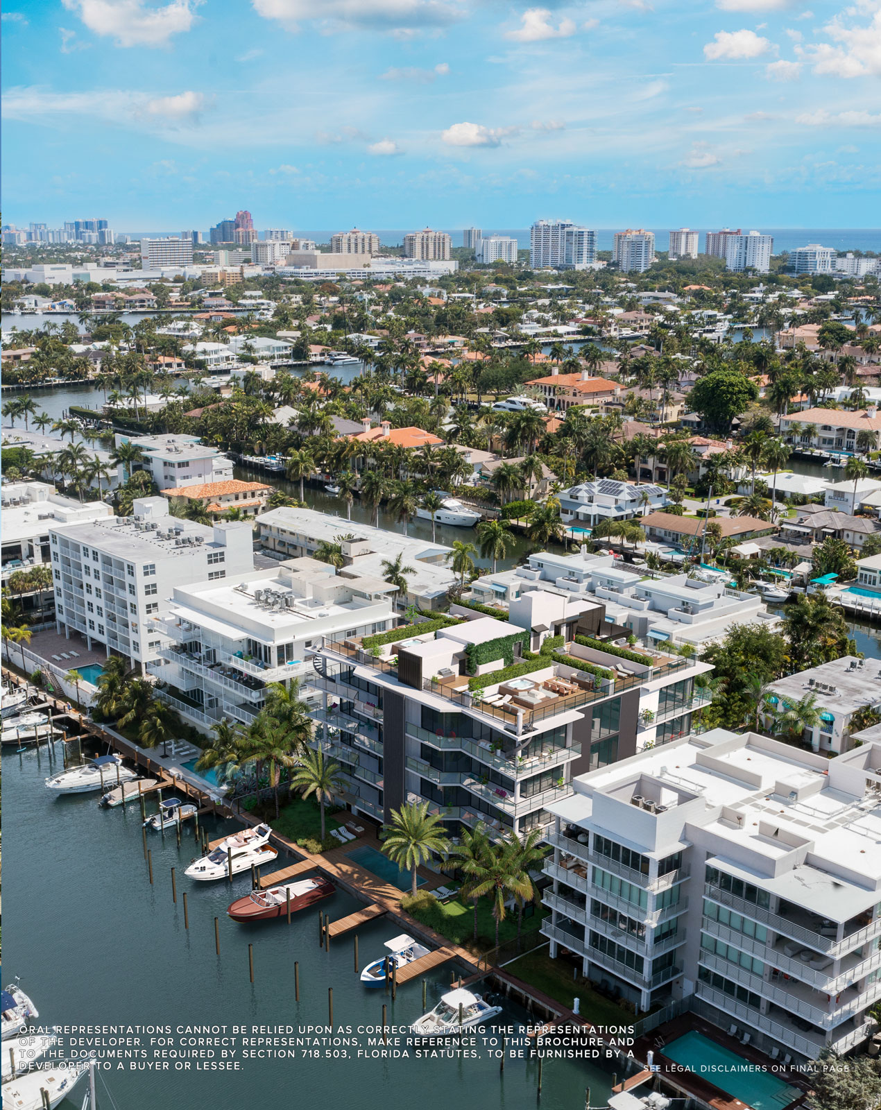 Image of Yachts, Buildings and the city